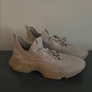 Steve Madden Beige Athletic Shoes